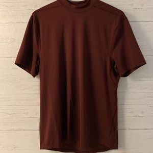 Lululemon Crew Neck Maroon Tee